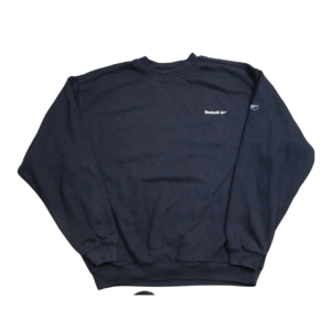00's Reebok Sweatshirt Black Medium